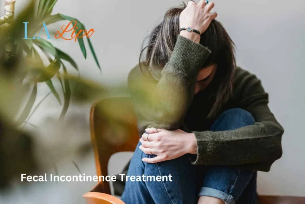 woman worried about fecal incontinence diet Ponders End
